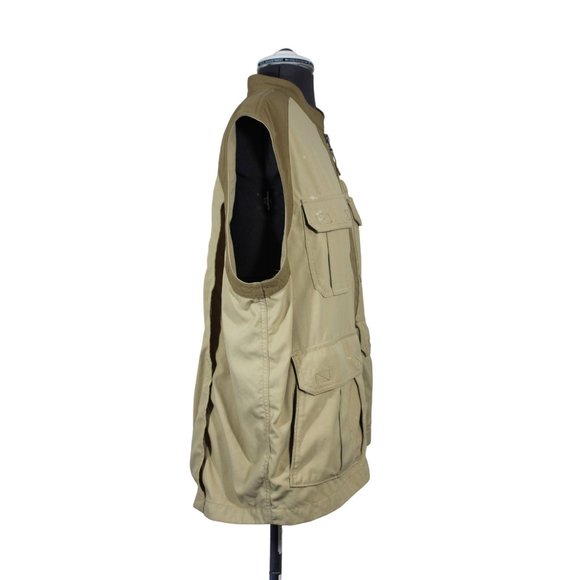 Duluth Trading men's full zip front sports utility hunting fishing vest L - Picture 4 of 11